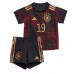 Germania Leroy Sane #19 Seconda Maglia Bambino Mondiali 2022 Manica Corta (+ Pantaloni corti)